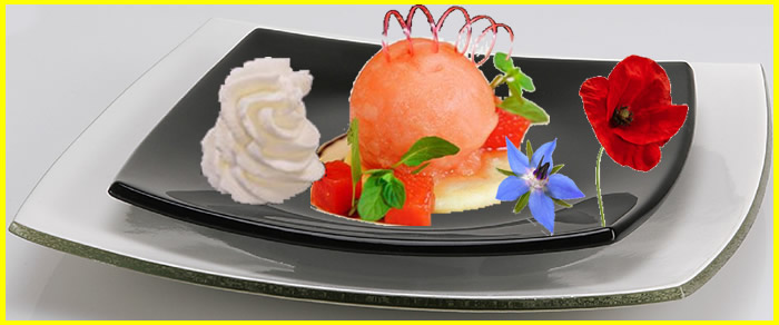 sorbet au coquelicot